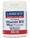 Vitamina B12 100 &micro;g Metilcobalamina 100 Tabs