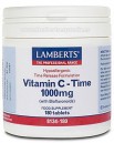 Vitamina C 1000mg Liberaci&oacute;n Sostenida C/Bioflavonoides y Escaramujo 180Tabs