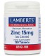Zinc 15 mg Como Citrato 180Tabs