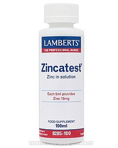 Zincatest&reg; Sulfato de Zinc 100ml Lamberts