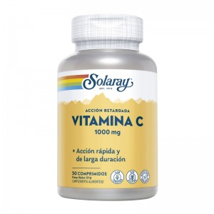 Vitamina C 1000mg 100 Tablites Solaray