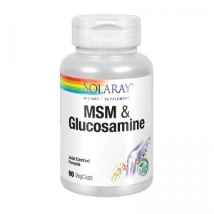 MSM & Glucosamine 90 C&aacute;ps. Solaray