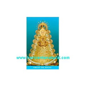 Estampa Virgen Del Roc&iacute;o