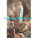 Estampa Virgen De Lourdes