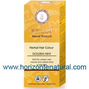 Khadi Tinte Bio Cabello Rubio Dorado