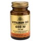 Vitamina D3 600 UI 60 Cáps. Solgar