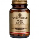 &Aacute;cido Pantot&eacute;nico 200 mg (Vitamina B5) 100 Compr. Solgar