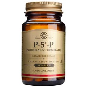 P5P (Piridoxal-5-Fosfato) 50 mg 50 Compr. Solgar