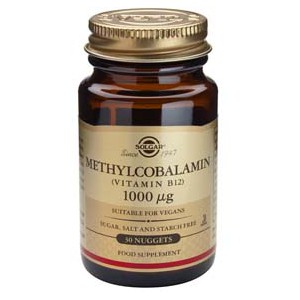 Vitamina B12 1000 &mu;g (Metilcobalamina) 30 Compr. Mastic.