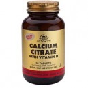 Citrato de Calcio Con Vitamina D 240 Compr. Solgar