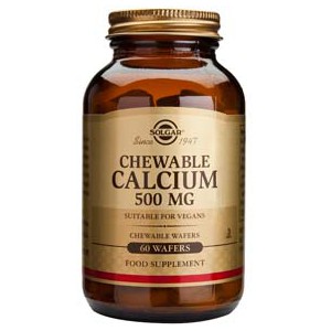 Calcio 500 mg 60 Compr. Mastic. Solgar