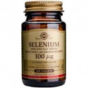 Selenio (Sin Levadura) 100 &mu;g 100Compr. Solgar