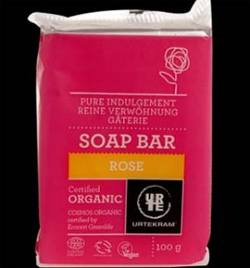 Urtekram Jab&oacute;n De Rosa