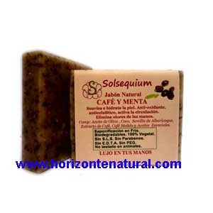 Jab&oacute;n Caf&eacute; Y Menta Solsequium