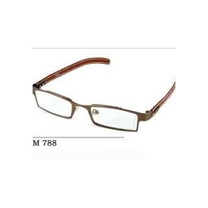 Gafas Presbicia Modelo: Patilla Cuero Marr&oacute;n +3.50