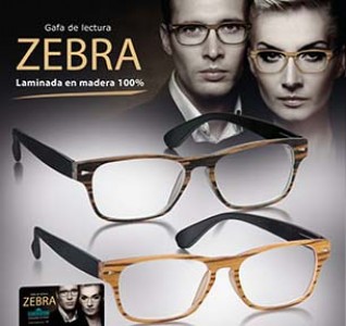 Gafas Presbicia Modelo: Zebra Color: Oscuro +3.50