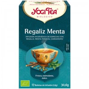Yogi Tea Regaliz Menta 17 Filtros