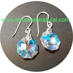 Pendientes Oct&oacute;gono Boreal