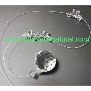 M&oacute;vil Feng Shui Escalera Bola 30mm - Color: Blanco