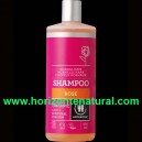 URTEKRAM Champ&uacute; Rosa 500ml