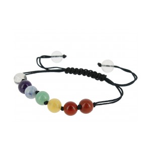 Pulsera 7 Chakras Shambala 8mm