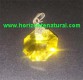 Colgante Octógono Amarillo